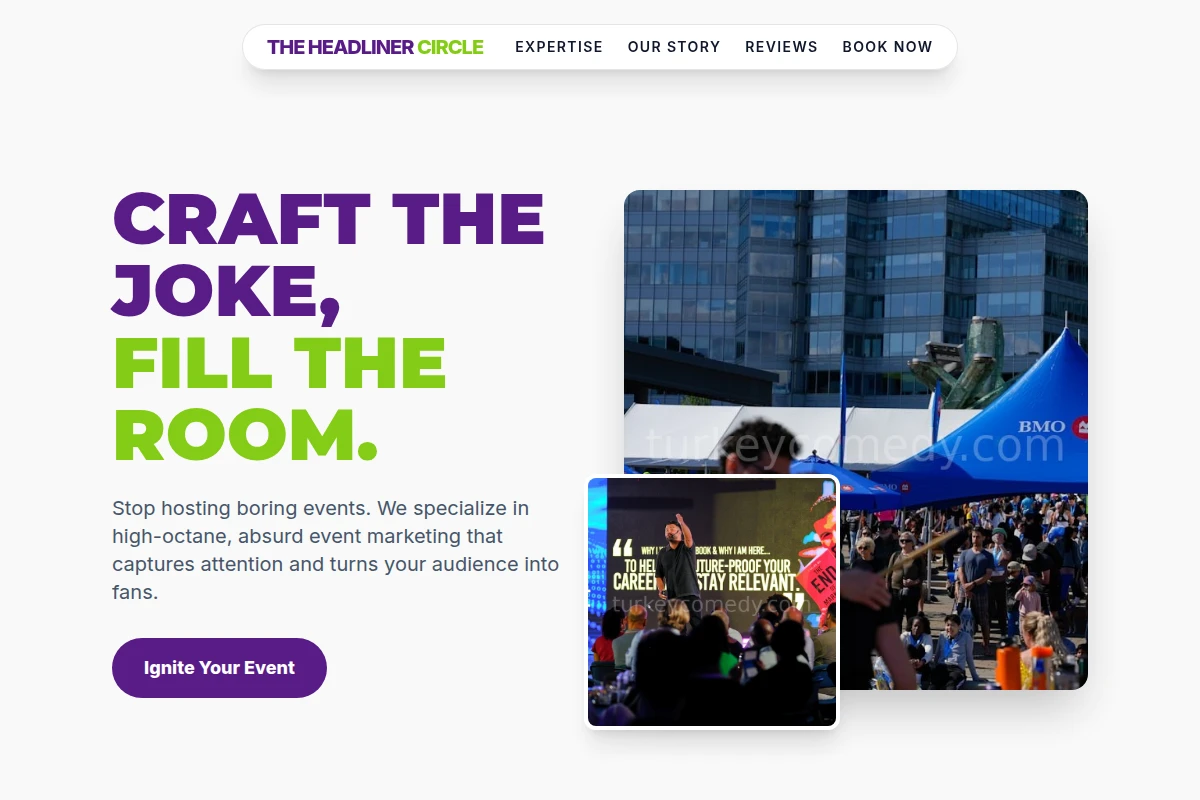 Absurd Event Marketing