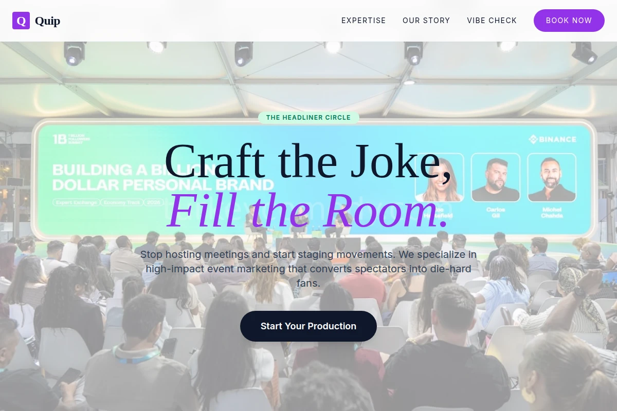 Quip Event Marketing