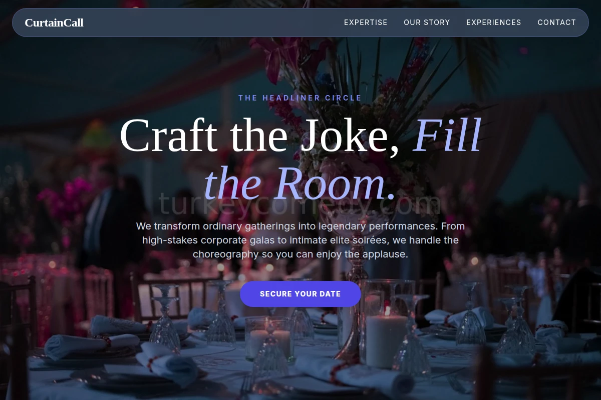 CurtainCall Event Planning