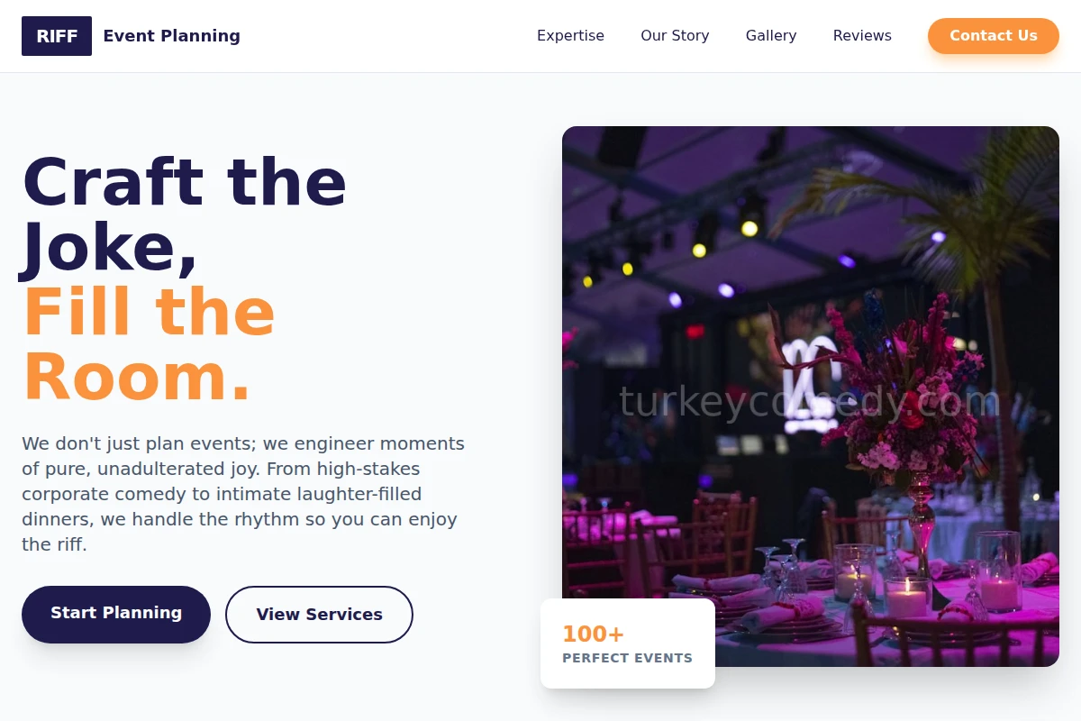 Riff Event Planning