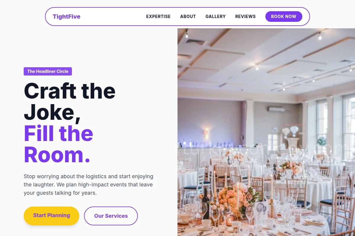 TightFive Event Planning