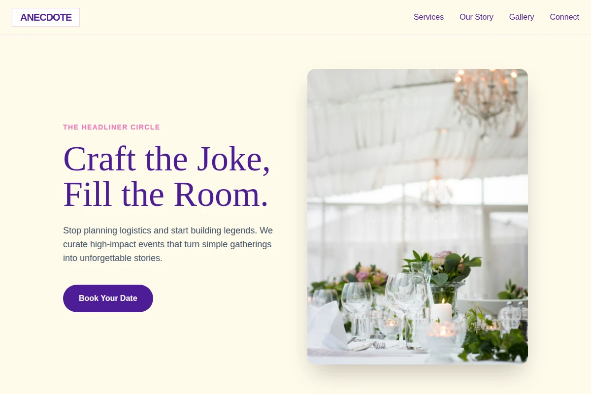 Anecdote Event Planning