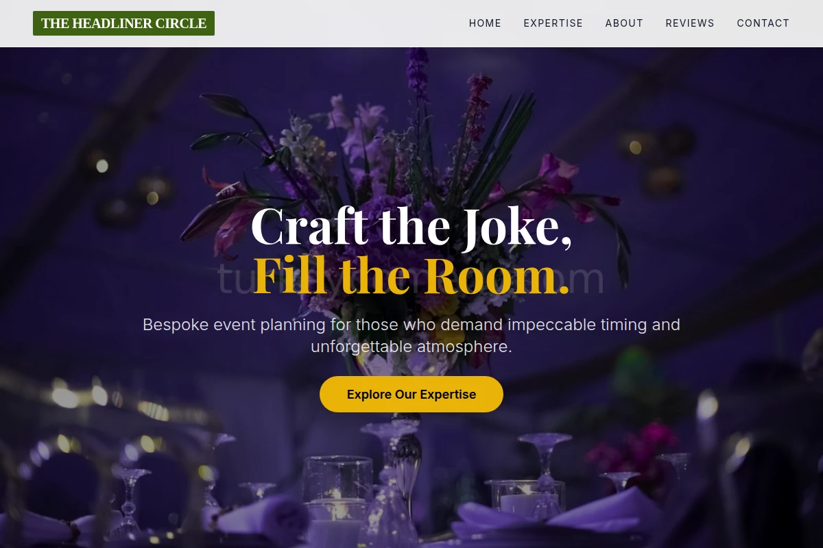 Irony Event Planning