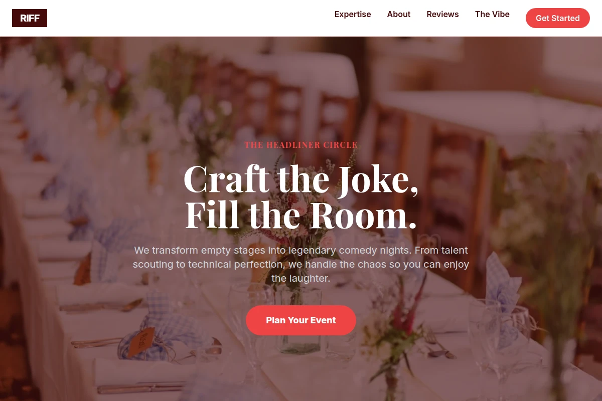 Riff Event Planning