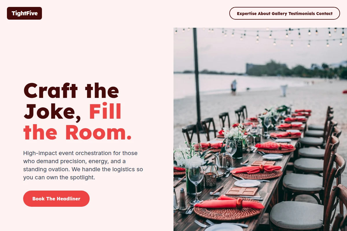 TightFive Event Planning