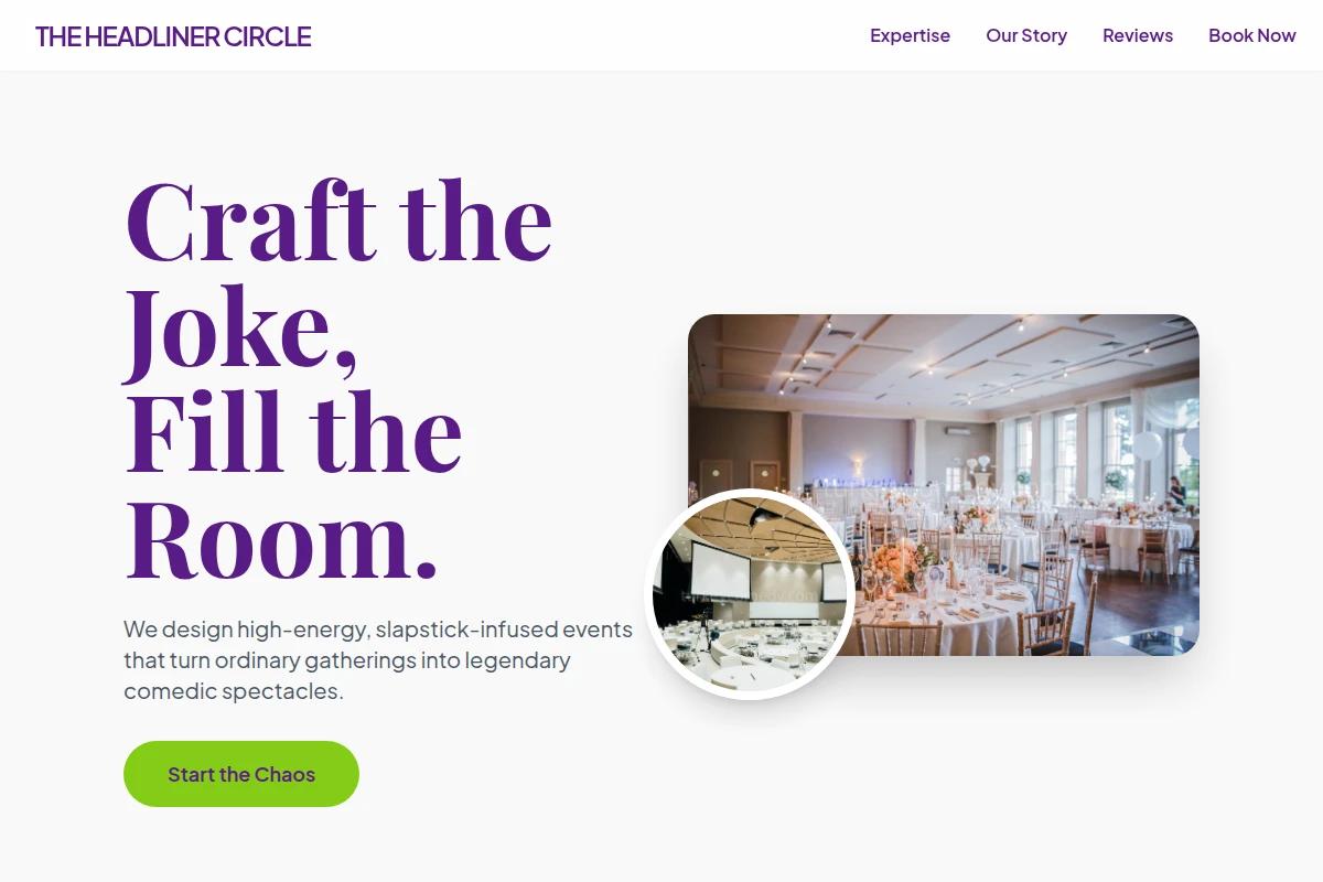 Slapstick Event Planning