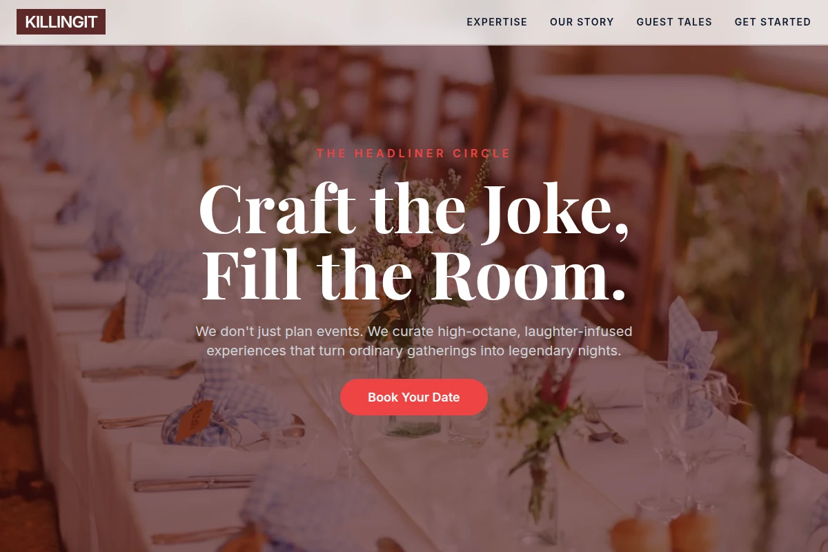 KillingIt Event Planning