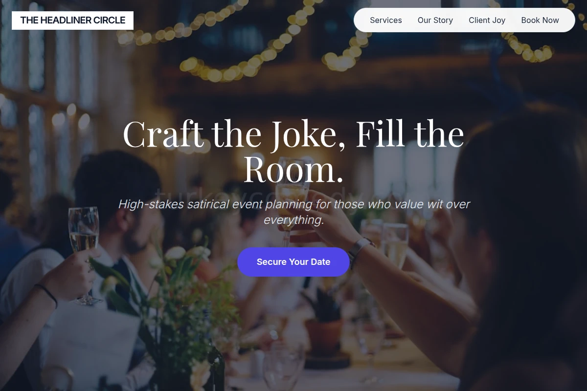 Satire Event Planning