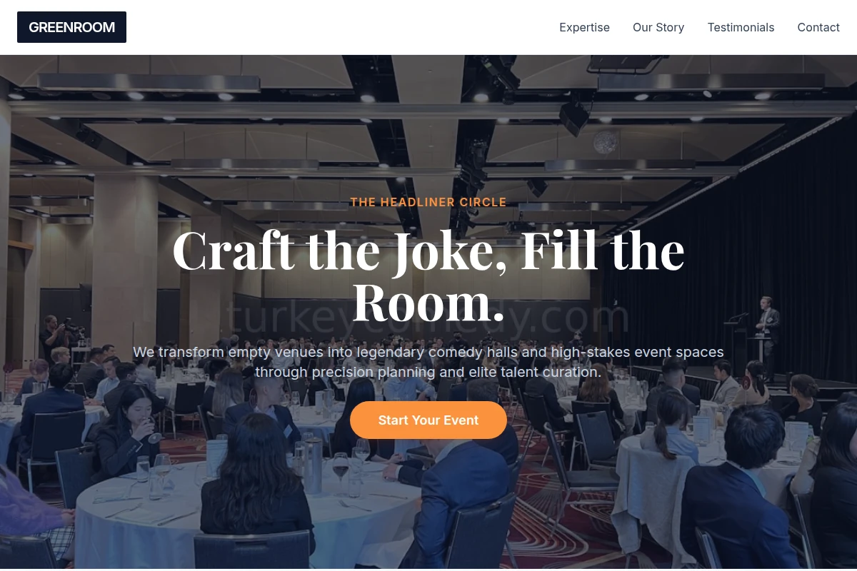 GreenRoom Event Planning