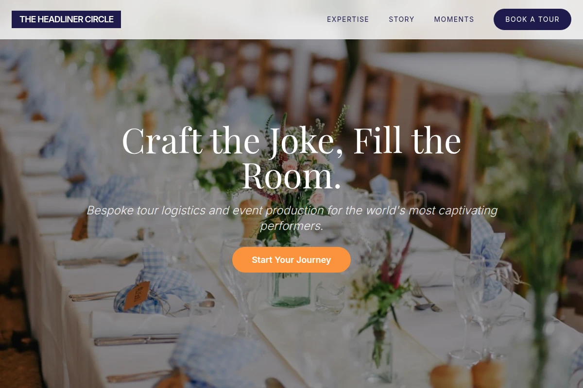 Tour Event Planning