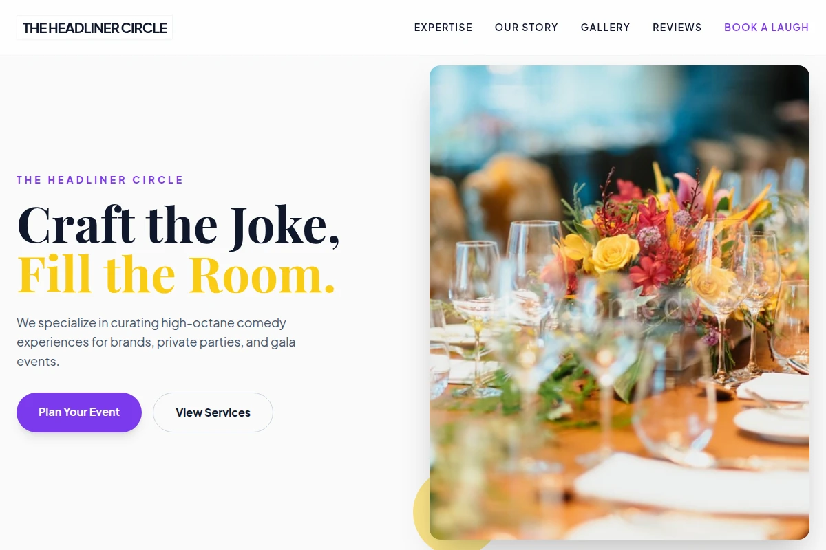 Laughter Event Planning