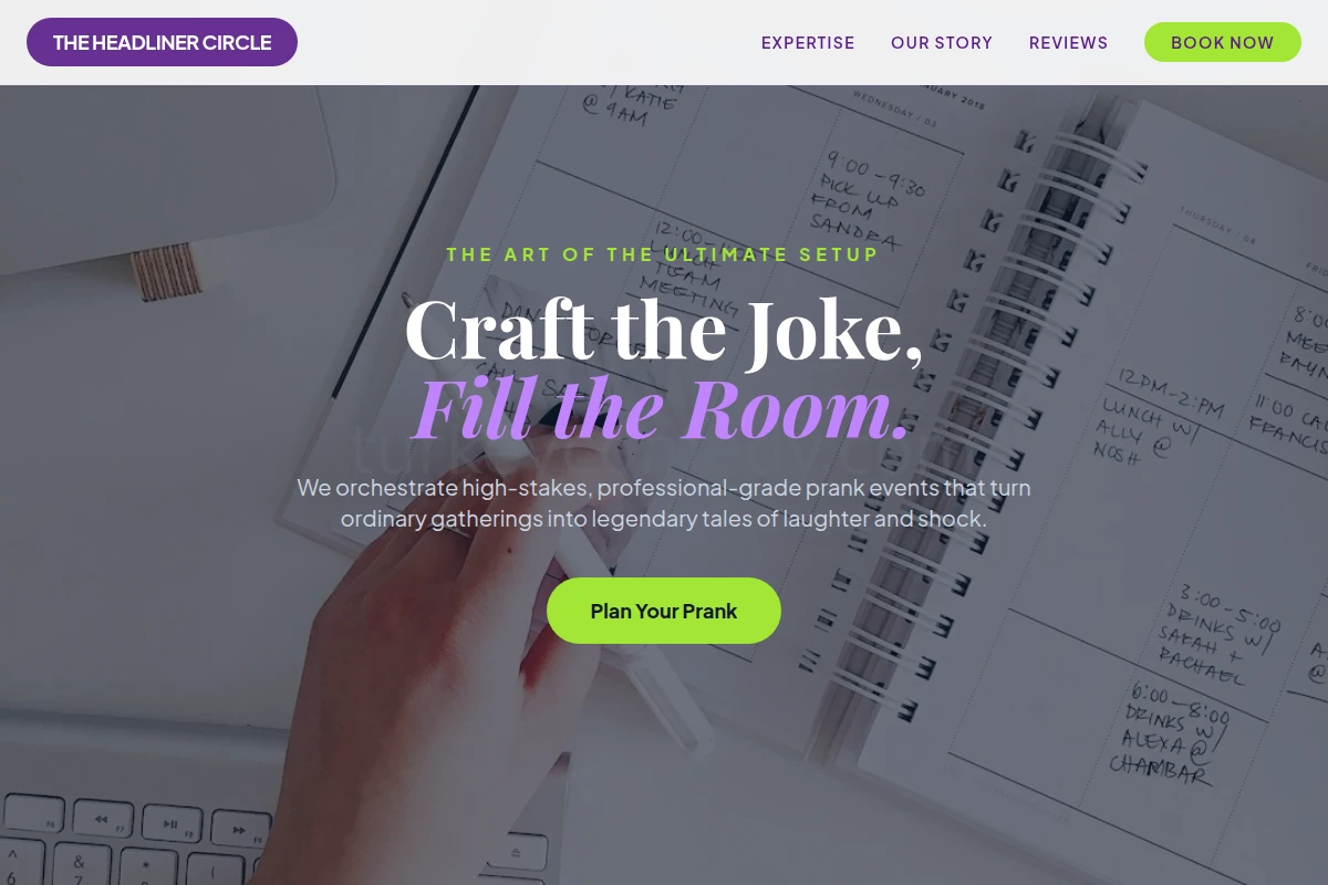 Prank Event Planning