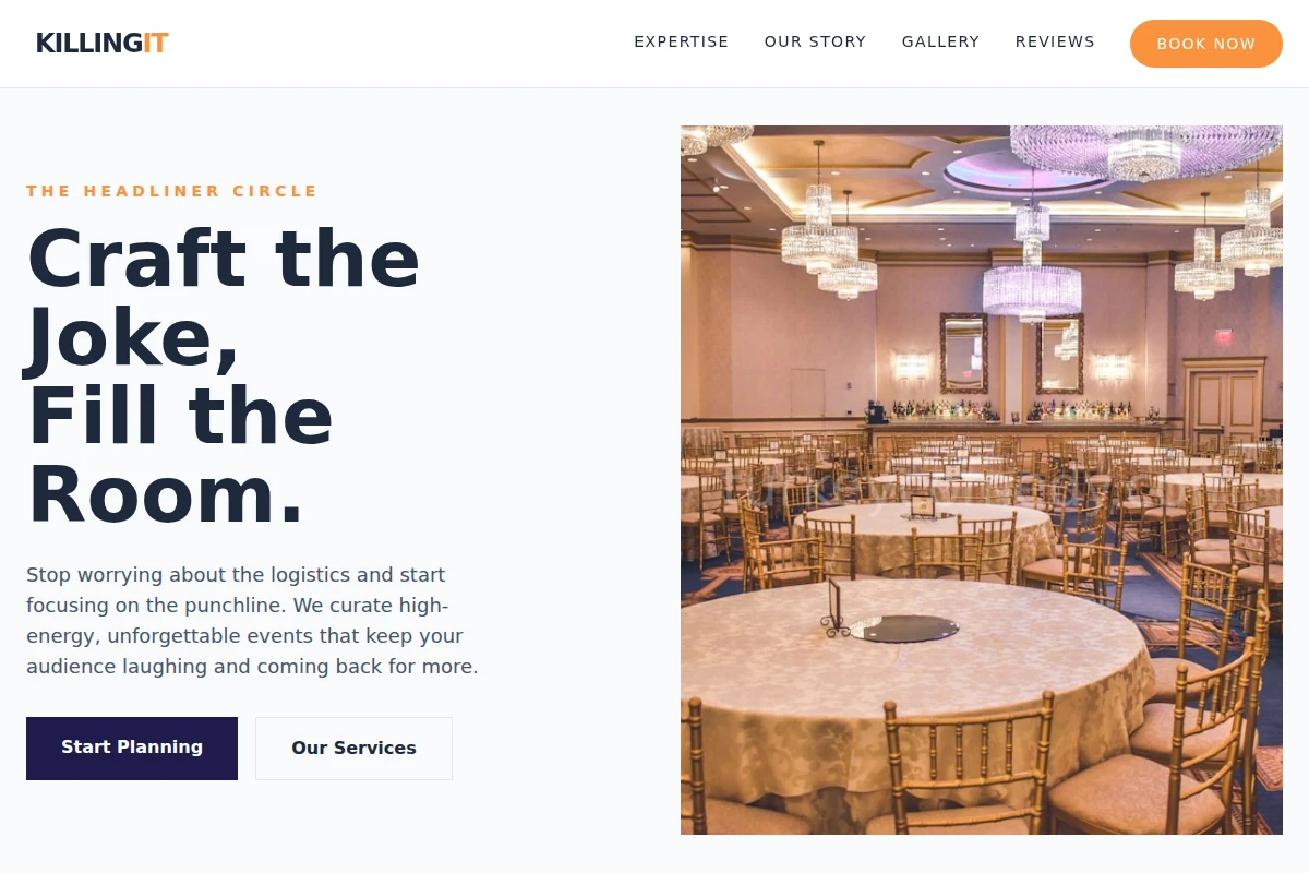 KillingIt Event Planning