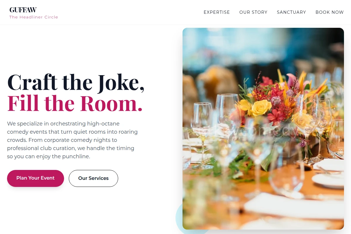 Guffaw Event Planning