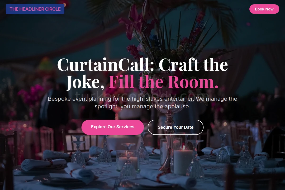 CurtainCall Event Planning