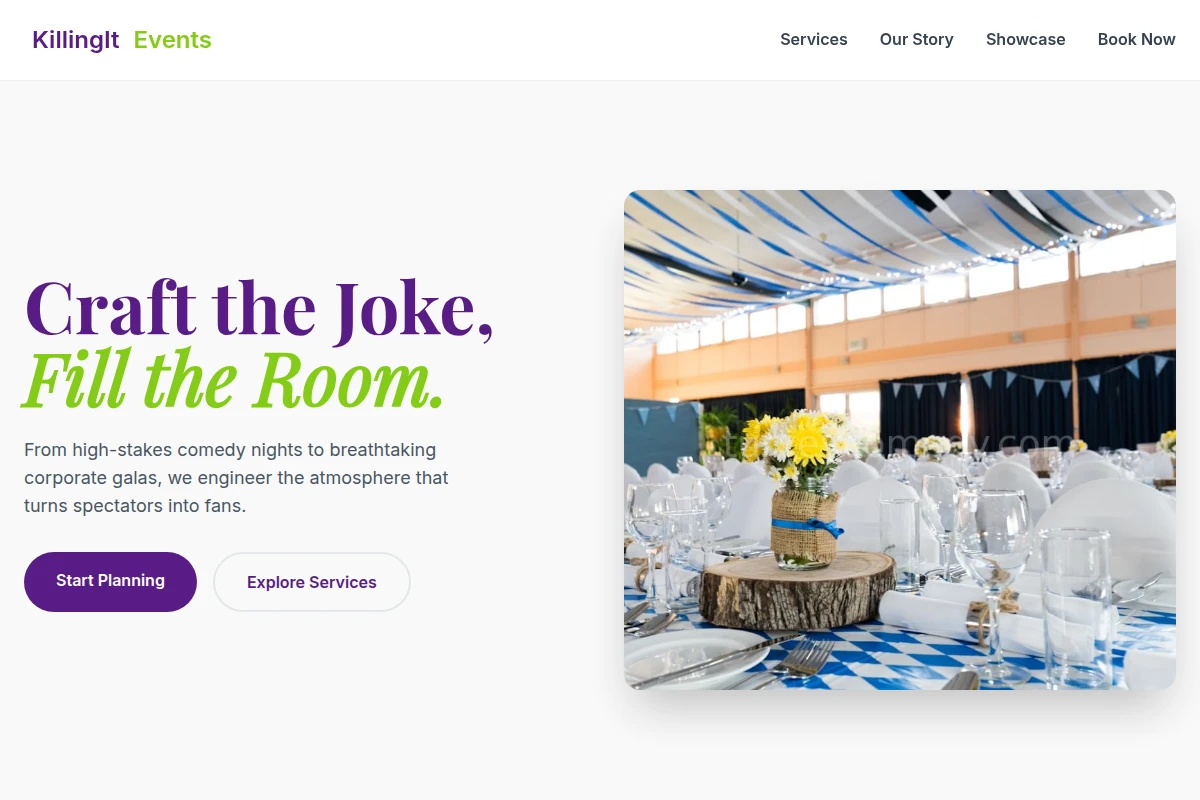 KillingIt Event Planning