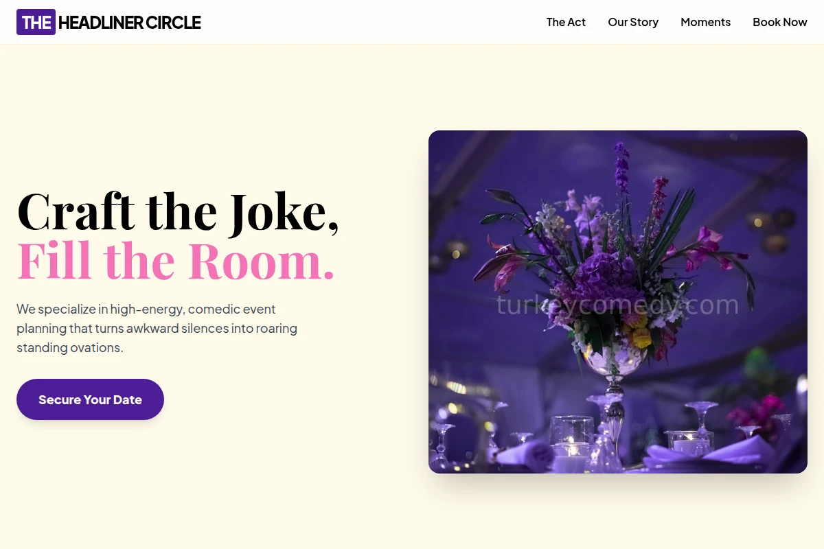 Slapstick Event Planning