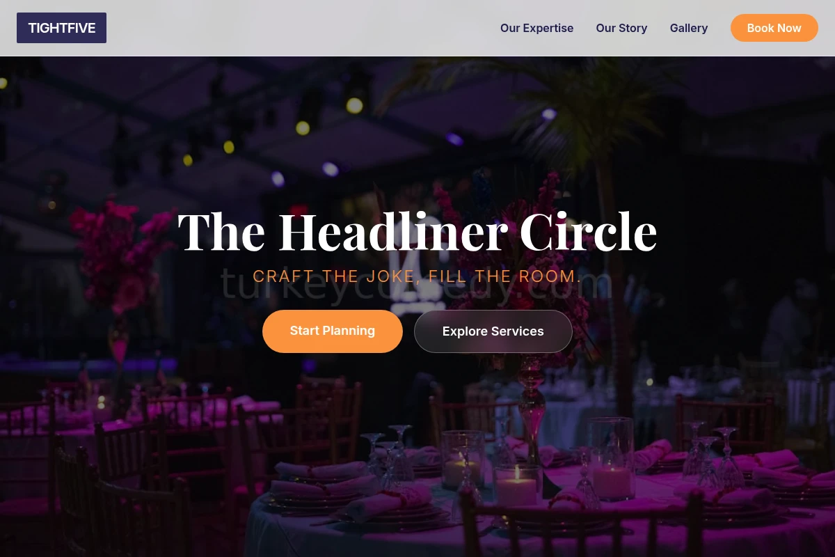 TightFive Event Planning