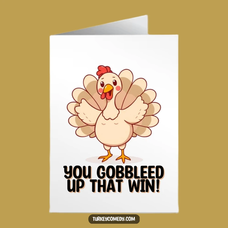 Free Printable Turkey Dance Congrats Card: Hilarious Downloadable for Any Celebration